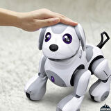 Oyuncak Uzaktan Kumandalı Şarjlı 22 Fonksiyonlu Dokunma Sensörlü Etkileşimli Akıllı Robot Köpek