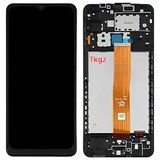 Tkgz - Samsung Galaxy A12 - SM-A125 Uyumlu Lcd Ekran Dokunmatik Orijinal ÇITALI