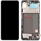 Tkgz - Samsung Galaxy A51 - SM-A515 Uyumlu Lcd Ekran Dokunmatik Orijinal ÇITALI