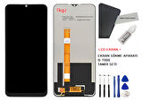 Tkgz - Oppo A15S Uyumlu Lcd Ekran Dokunmatik Orijinal + B-7000 + TAMİR SETİ