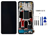 Tkgz - Oppo RENO 5 LİTE Uyumlu Lcd Ekran Dokunmatik Orijinal FULL ÇITALI + TAMİR SETİ