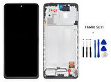 Tkgz - Xiaomi Redmi NOTE 10 PRO -4G- Uyumlu Lcd Ekran Dokunmatik ÇITALI + TAMİR SETİ