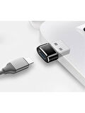 Lunatic 2944 USB 3.0 To Type C 3.1 Şarj Data USB 3.0 To Type-C Dişi Çevirici Dönüştürücü Adaptör USB Dişi Type-C Soketine Çevirir 