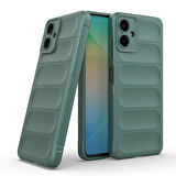 Samsung Galaxy A07 Kılıf Esnek TPU Oyuklu Arka Yüzey Tasarımlı Etnik Silikon Kapak