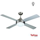 Kaşkar-Taflan D48043 Duvardan Kumandalı Lambalı Tavan Vantilatörü