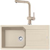 Franke Urban UBG 611-100 Avena Granit Eviye-Active Plus Doccia 2.0 Batarya Seti