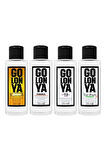 4'lü Kolonya Seti, Lemon, Mandarine, Fig, Fresh, 250 ml Cam Şişe, Deodorant Hediyeli