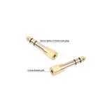Lunatic 5844 6.3 mm Erkek To 3.5 mm Dişi Çevirici Dönüştürücü Jack Adaptörü