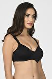 Siyah Desteksiz Sütyen