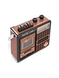 Knstar FP-319BT Bluetooth Usb+Sd+Fm Radyo Kaset Çalar Müzik Çalar