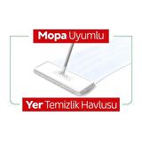 Sleepy Easy Clean Beyaz Sabun Katkılı Mopa Uyumlu Yer Temizlik Havlusu 50 Yaprak