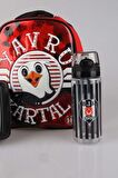 YENİ SEZON LİSANSLI BEŞİKTAŞ "YAVRU KARTAL" ANAOKUL ÇANTASI,BESLENME KABI VE 500 ML TRITAN MATARA SETİ