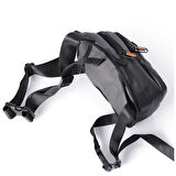 ÇÇS 31257 Motosiklet Bel Bacak Çantası Gri