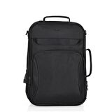 Ççs Fonksiyonel Evrak Laptop Omuz ve Sırt Çantası Siyah