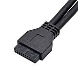 USB 3.0 Ön Panel 3.5 Inç 2Port usb 3.0 Hub 20pin Konnektörlü
