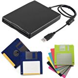 Usb Floppy 1,44 Usb Harici Disket Okuyucu 1,44 disket yazıcı okuyucu