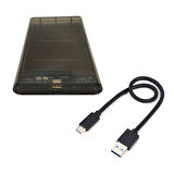 Type c  usb 3.1 2.5inç harici harddisk kutu taşınabilir hdd kutu