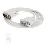 RS232 uzatma kablosu 9 pin db9 rs232 dişi erkek uzatma kablosu 10m