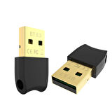 PC için USB Bluetooth adaptörü kablosuz 5.3 Dongle BT adaptör