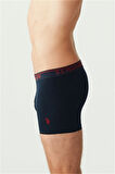 U.s Polo Assn. 80097 Erkek 3 Lü Boxer-siyah&antrasit&lacivert