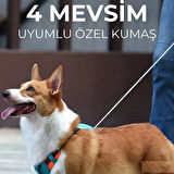 Hesperus Kendinden Gezdirmeli Çok Yönlü Uzatılabilir Köpek Göğüs Tasması (Yeni Nesil) MEDİUM 