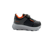 Hammır-cek 0091 Füme-Oranj Bantlı Cilt Çocuk Spor Ayakkabı