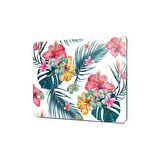 Decovetro Cam Kesme Tahtası Tropikal Çiçek Desenli 30x40 Cm