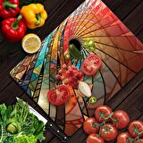 Decovetro Cam Kesme Tahtası Vitray Desenli 30x40 Cm