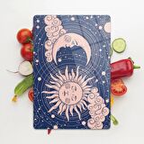 Decovetro Cam Kesme Tahtası My Kitchen Horoscope Desenli 20x30 Cm