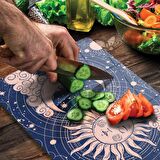 Decovetro Cam Kesme Tahtası My Kitchen Horoscope Desenli 30x40 Cm