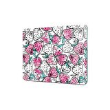 Decovetro Cam Kesme Tahtası Çizgi Çilek Desenli 30x40 Cm