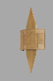 ASLI ESKİTME OVAL RATTAN ABAJURLU APLİK