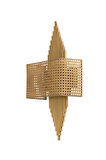 ASLI ESKİTME DİKDÖRTGEN RATTAN ABAJURLU APLİK