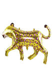 Altın Leopar Folyo Balon