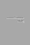 FLÜT 50 CM LEDLİ KROM APLİK