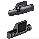 360° Tam Kapsamlı Kayıt, Yüksek Çözünürlüklü Gece Görüşlü G Sensörlü | Dört Lensli Araç Kamerası