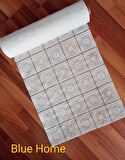 STYLE DANTEL  PVC  BUZDOLABI RAF ÖRTÜSÜ/KAYMAZ    DOLAP  RAF VE  ÇEKMEÇE  ÖRTÜS  1 MT/Kare Çiçek 11