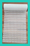 STYLE   DANTEL  PVC  RAF ÖRTÜSÜ /KAYMAZ   DOLAP    RAF VE   ÇEKMEÇE   ÖRTÜSÜ/ En: 50 cm x 5 mt.BEYAZ