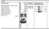PİSTON SEGMAN VAG 76,50MM STD 0.20MM KISA  BLG-BMY 8772513STD100G.GTZ