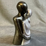 Uretti - Hülya 6683 El Yapımı Dekoratif Sarılmış Çift Biblo