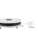 Homend Alex Laser 1281H Moplu ve Haritalamalı Akıllı Robot Süpürge 2023 Model