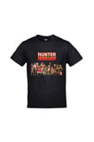 Hunter X Hunter Karakterler Baskılı Unisex Siyah