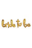 Folyo Balon Set İmza Bride To Be Gold 
