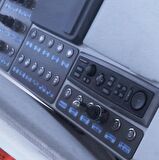 Hella Marine paslanmaz çelik, ledli switch Anlık Kırmızı 24V