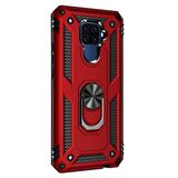 Gpack Huawei Mate 30 Lite Kılıf Vega Standlı Yüzüklü MıknatıslıNano Glass