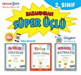 2.Sınıf Kazandıran Süper Üçlü Set+ Bic 18 li Kuru Boya Hediyeli