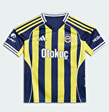 Fenerbahçe Orijinal Lisanslı Fenerbahçe 2025/26 Çubuklu Jr Forma