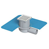 Maxiflow Sifon Yalıtım Ø50 10*10Cm Tek.Memb Pas Göv&Izg Yan
