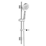 Sürgülü Duş Seti + Ø22Mm Krom Kaplı + Elduşu