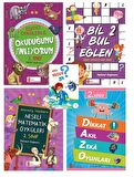 Ata 2.Sınıf Okuduğumu Anlıyorum + Neşeli Matematik Öyküleri + Bil Bul + Dikkat Akıl Zeka Oyunları